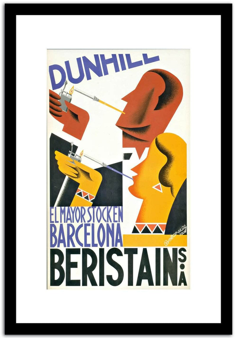 Beristain  Vintage Postera Fine Art Print