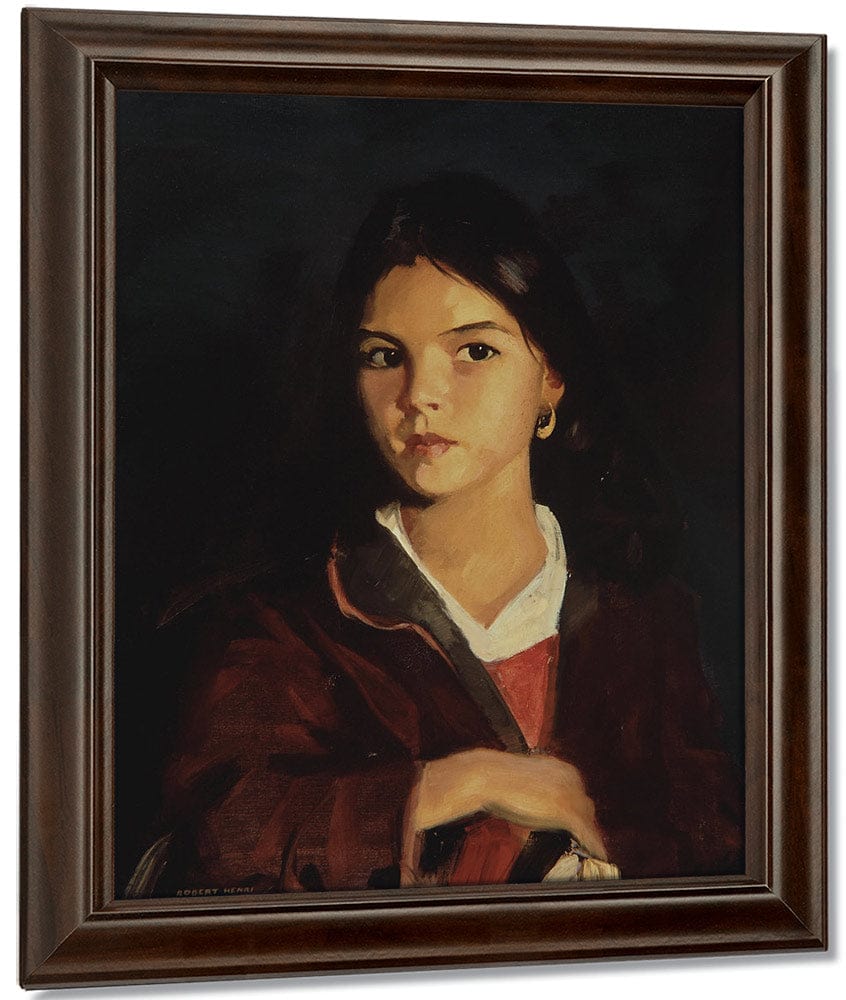 Bernadita By Robert Henri Fine Art Print