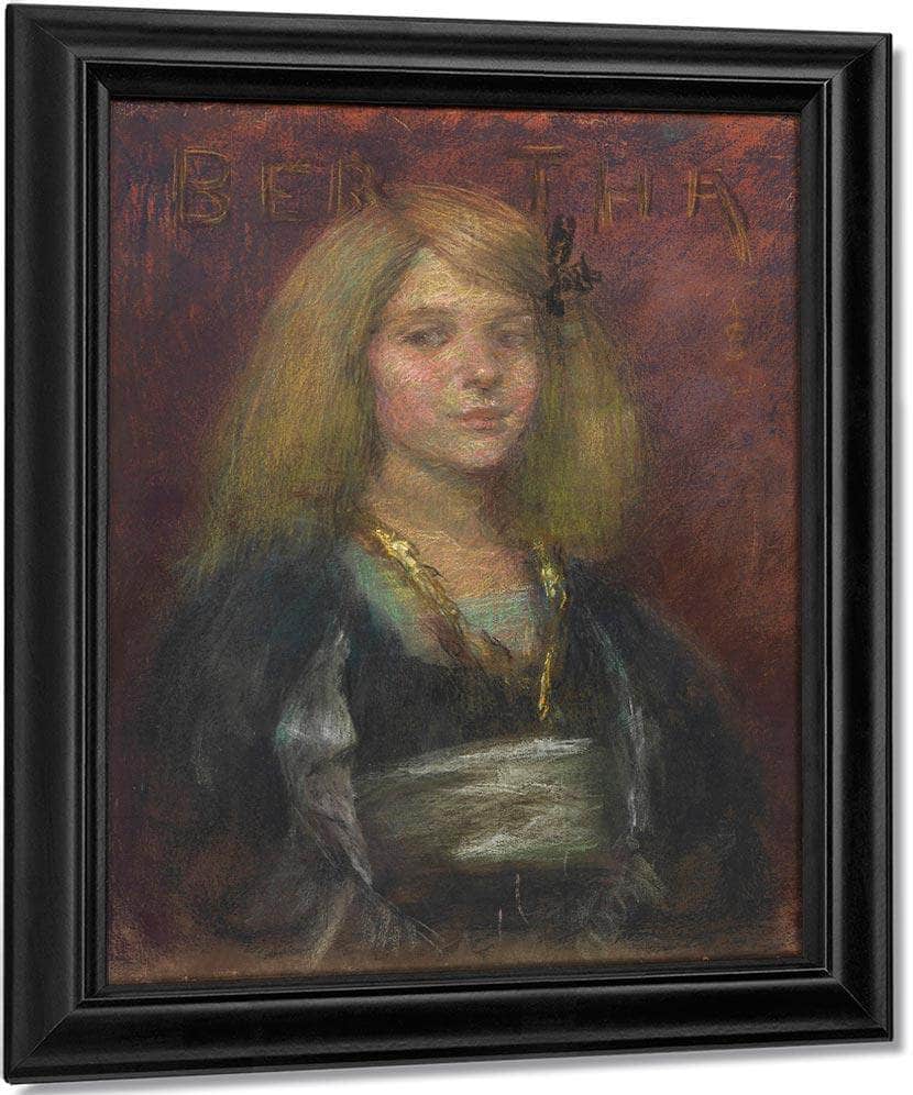 Bertha By Alice Pike Barney Fine Art Print