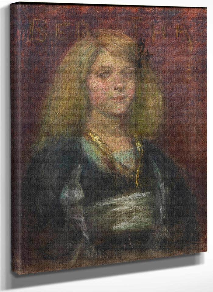 Bertha By Alice Pike Barney Fine Art Print