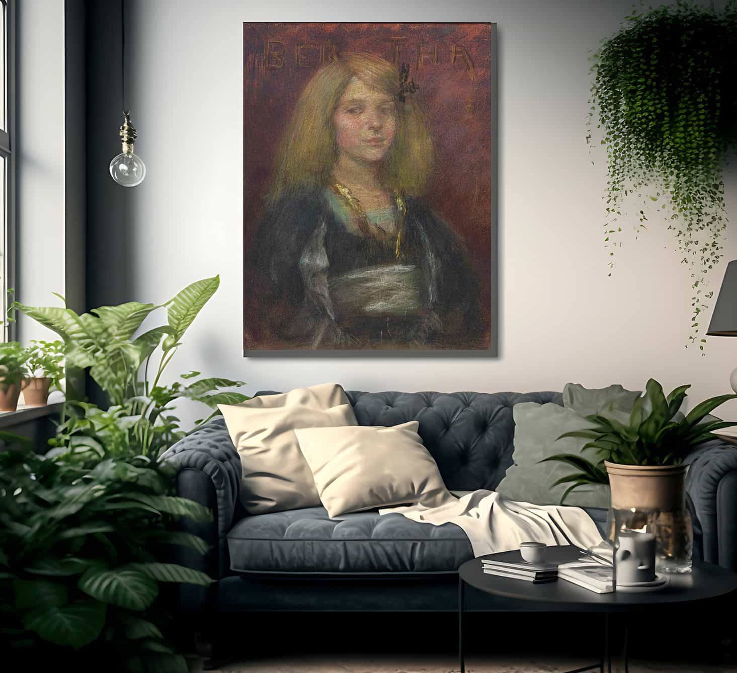 Bertha By Alice Pike Barney Fine Art Print