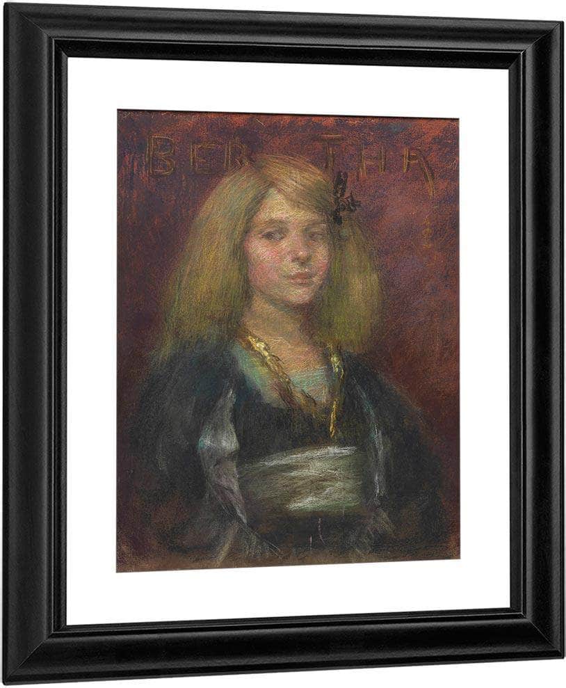 Bertha By Alice Pike Barney Fine Art Print