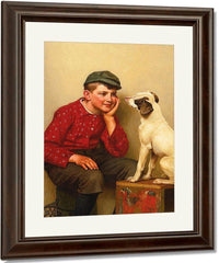 Best Friends By John George Brown Fine Art Print