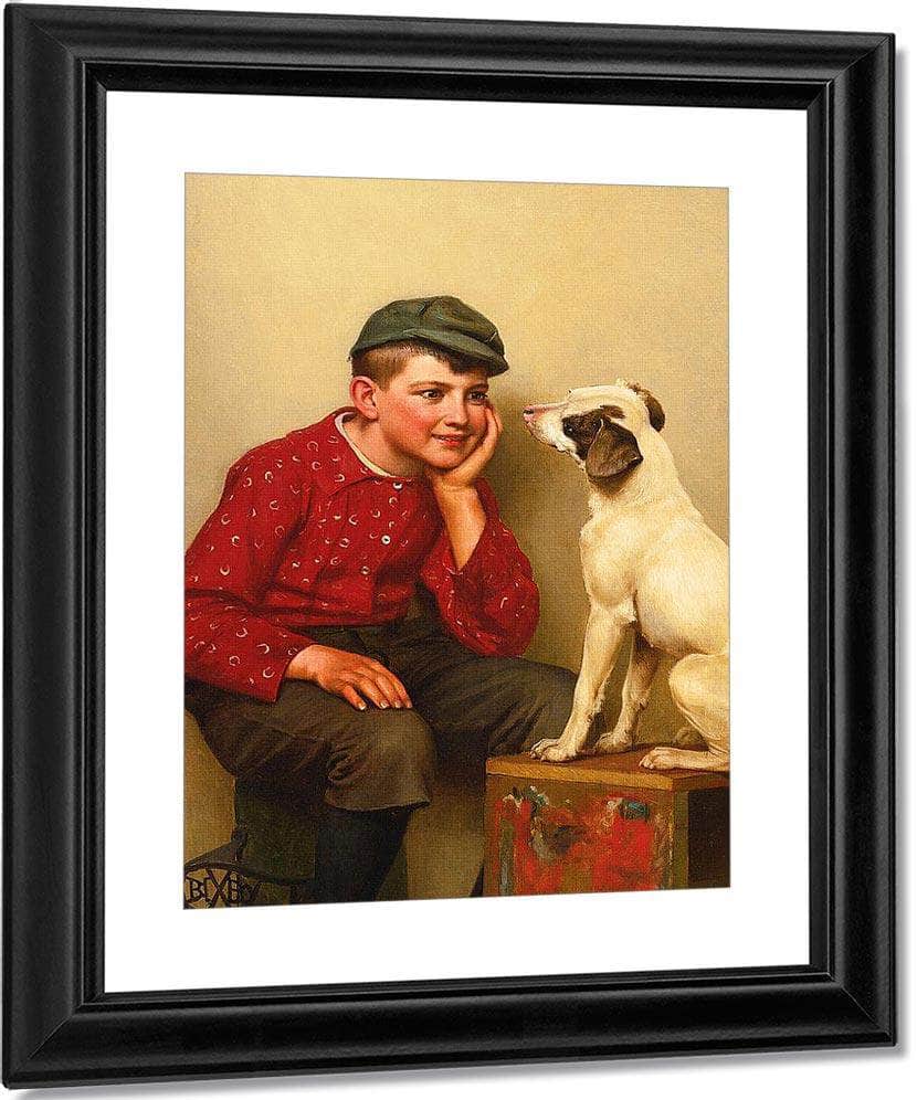 Best Friends By John George Brown Fine Art Print