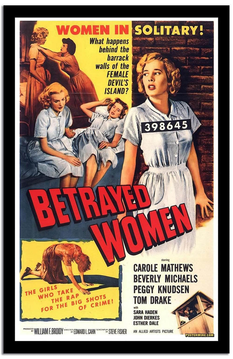 Betrayed Women  Wpa Vintage Advertising Fine Art Print