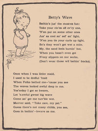 Bettys Wave Illustrated By Grace G Drayton Fine Art Print