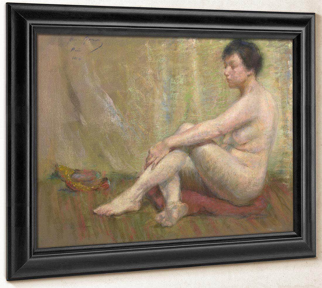 Between Poses By Alice Pike Barney Fine Art Print