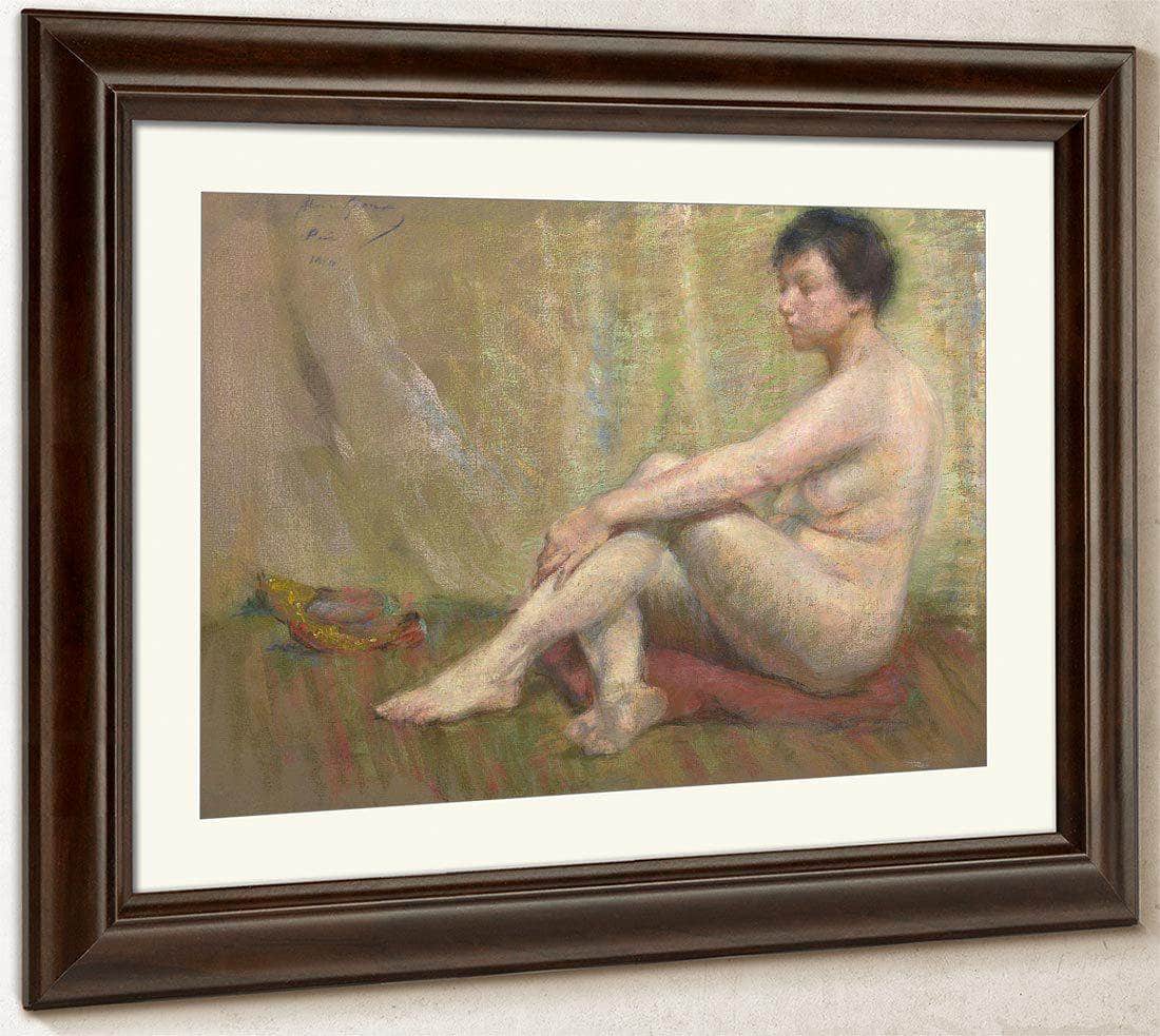 Between Poses By Alice Pike Barney Fine Art Print
