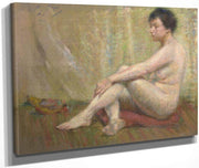 Between Poses By Alice Pike Barney Fine Art Print