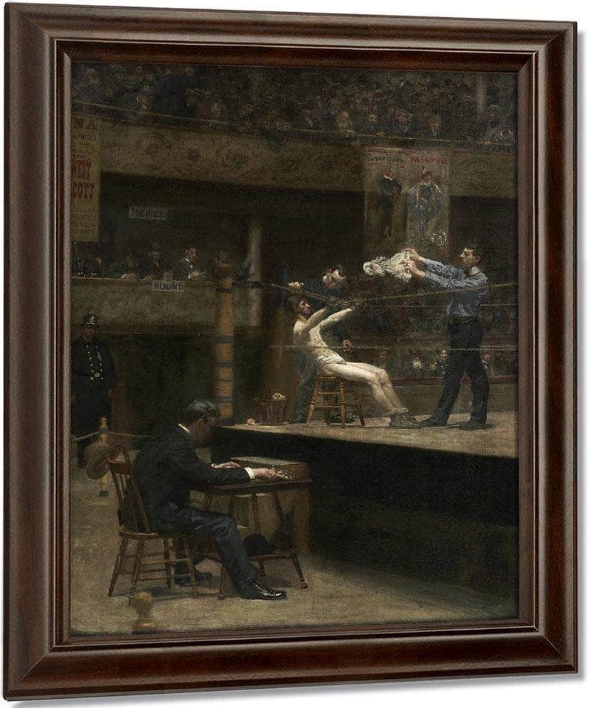Between Rounds 1899 By Thomas Eakins Fine Art Print