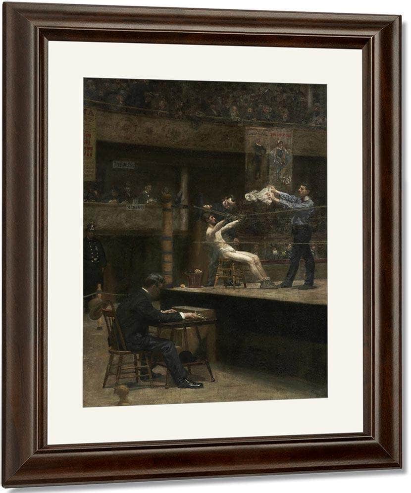 Between Rounds 1899 By Thomas Eakins Fine Art Print
