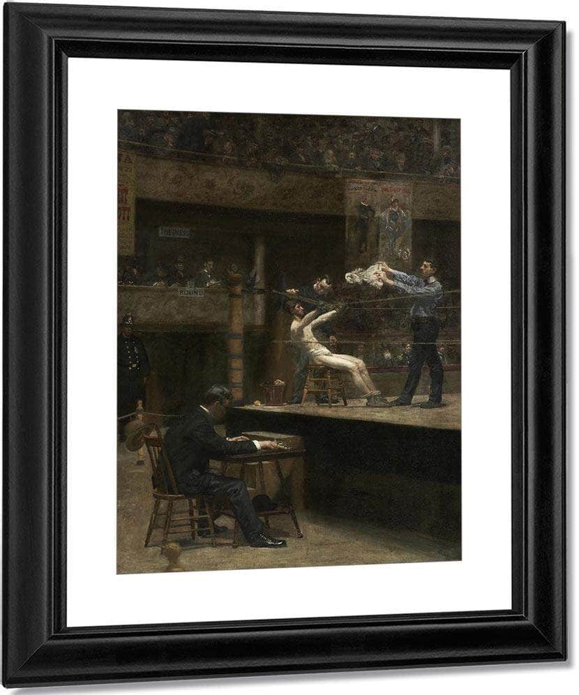 Between Rounds 1899 By Thomas Eakins Fine Art Print