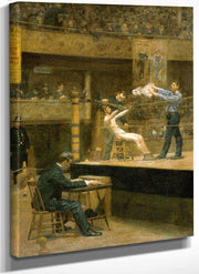 Between Rounds By Thomas Eakins Fine Art Print