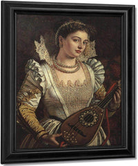 Bianca 1968 1869 Worthing Museum And Art Gallery By William Holman Hunt Fine Art Print