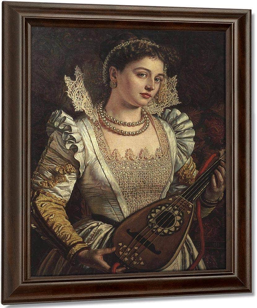 Bianca 1968 1869 Worthing Museum And Art Gallery By William Holman Hunt Fine Art Print