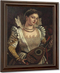 Bianca 1968 1869 Worthing Museum And Art Gallery By William Holman Hunt Fine Art Print