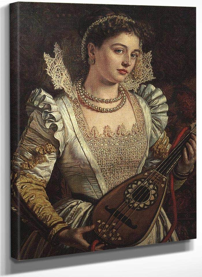 Bianca 1968 1869 Worthing Museum And Art Gallery By William Holman Hunt Fine Art Print