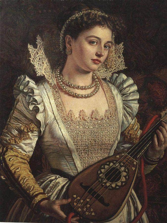 Bianca 1968 1869 Worthing Museum And Art Gallery By William Holman Hunt Fine Art Print