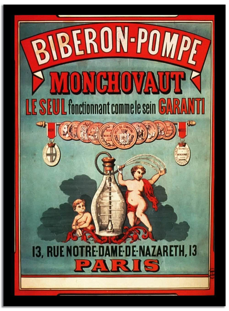 Biberon  Pome  Vintage Poster Fine Art Print