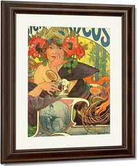 Bieres De La Meuse By Alphonse Mucha Fine Art Print
