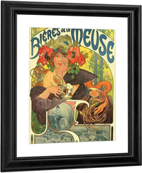 Bieres De La Meuse By Alphonse Mucha Fine Art Print