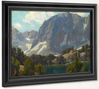 Big Pine Lake (First Lake, Inyo County) By Edgar Payne Fine Art Print