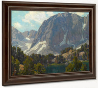 Big Pine Lake (First Lake, Inyo County) By Edgar Payne Fine Art Print