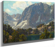 Big Pine Lake (First Lake, Inyo County) By Edgar Payne Fine Art Print