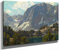 Big Pine Lake (First Lake, Inyo County) By Edgar Payne Fine Art Print