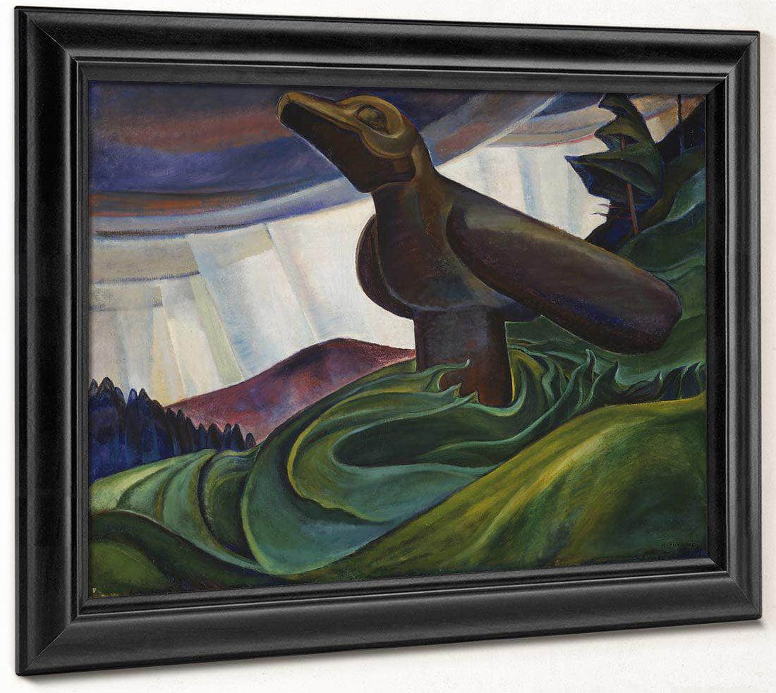Big Raven 1931 By Emily Carr Fine Art Print