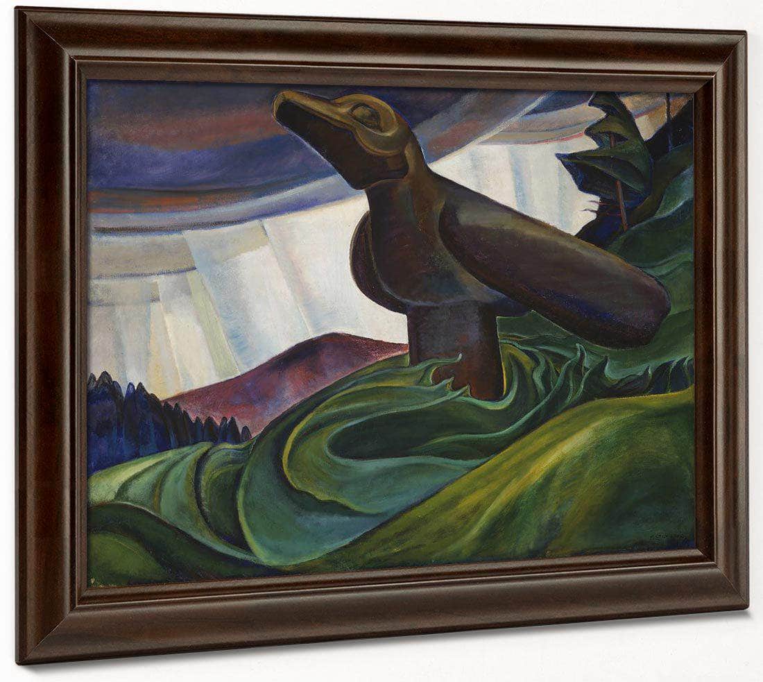 Big Raven 1931 By Emily Carr Fine Art Print