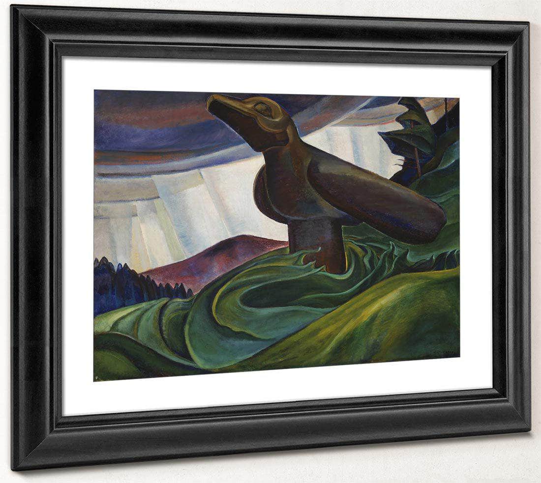 Big Raven 1931 By Emily Carr Fine Art Print