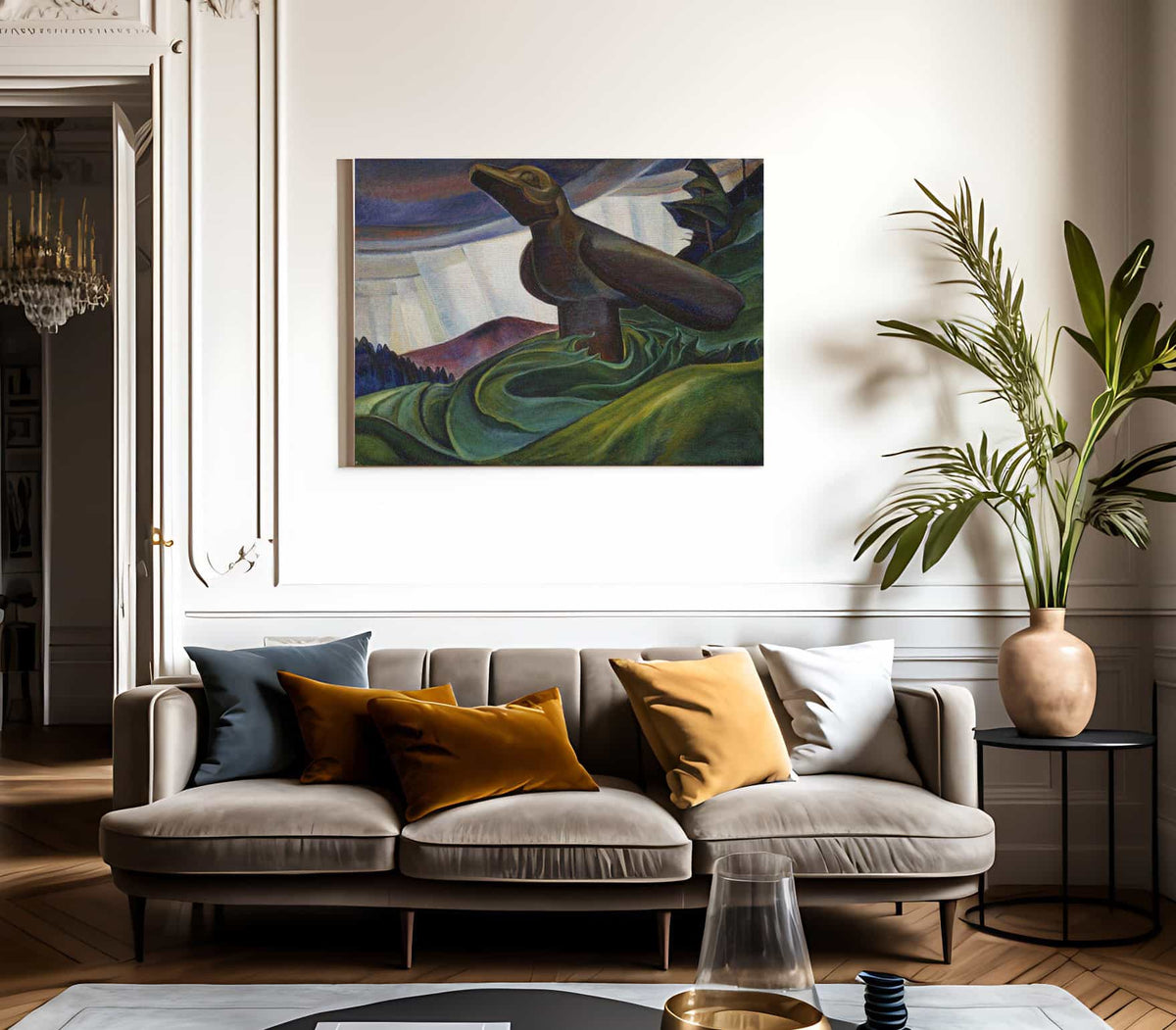 Big Raven 1931 By Emily Carr Fine Art Print