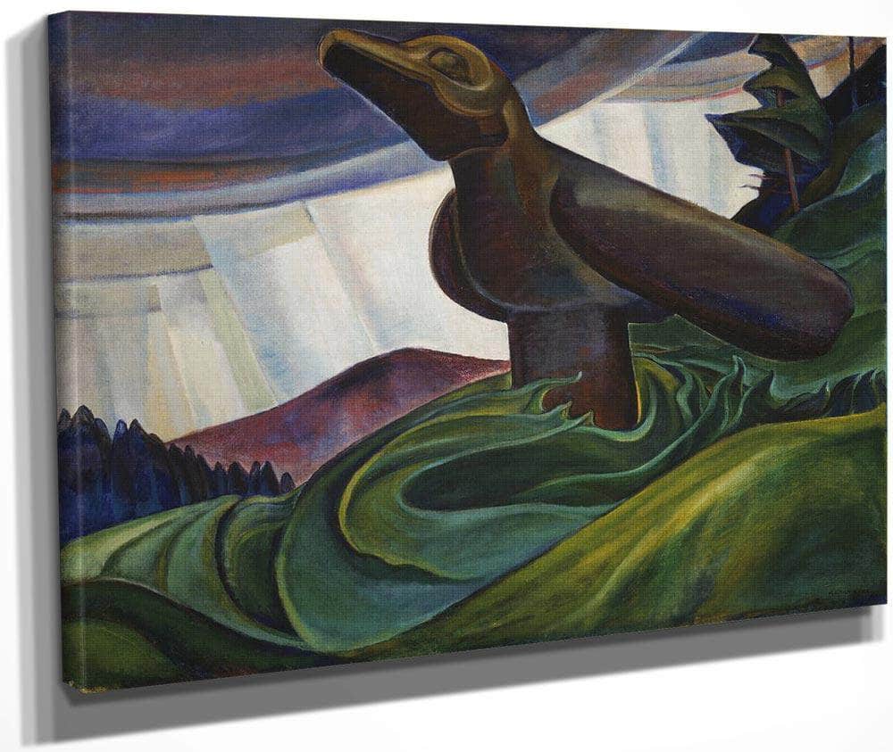 Big Raven 1931 By Emily Carr Fine Art Print