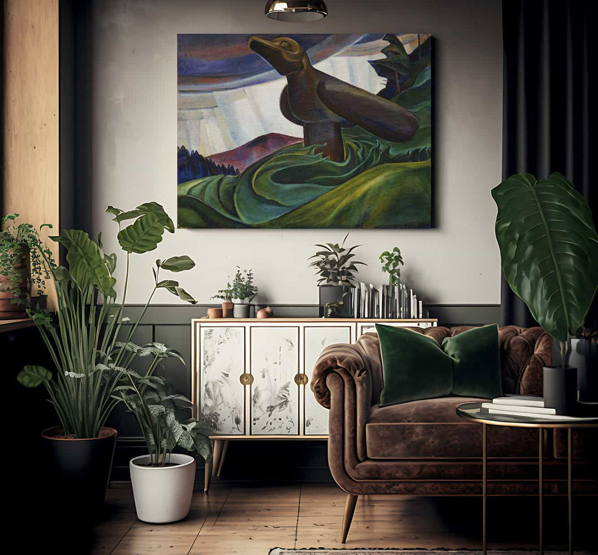 Big Raven 1931 By Emily Carr Fine Art Print