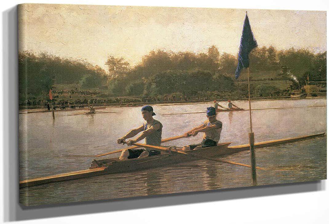 Biglin Brothers Turning The Stake By Thomas Eakins Fine Art Print