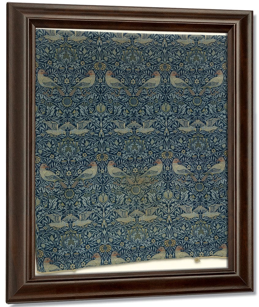 Bird By William Morris Fine Art Print
