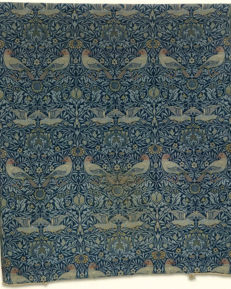 Bird By William Morris Fine Art Print