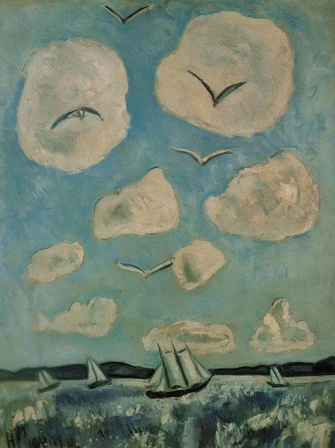 Birds Of The Bagaduce By Marsden Hartley Fine Art Print
