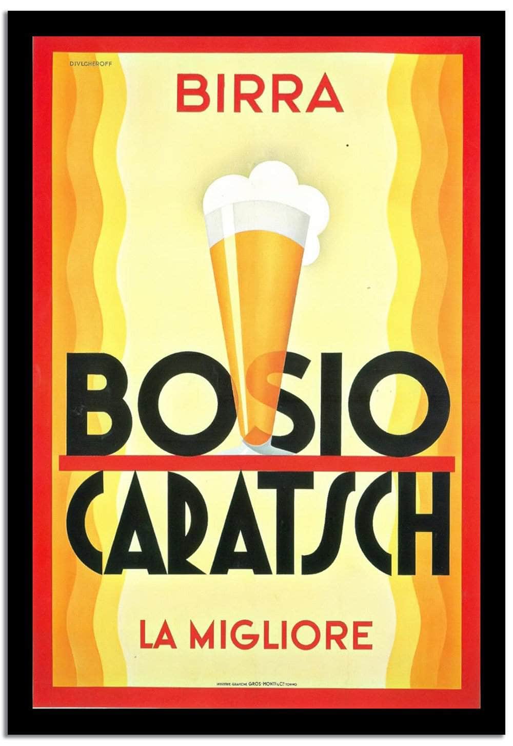 Birra  Vintage Poster Fine Art Print