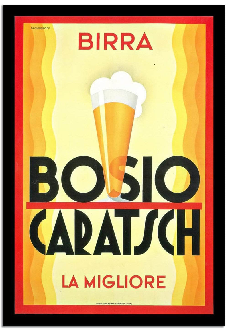 Birra  Vintage Poster Fine Art Print