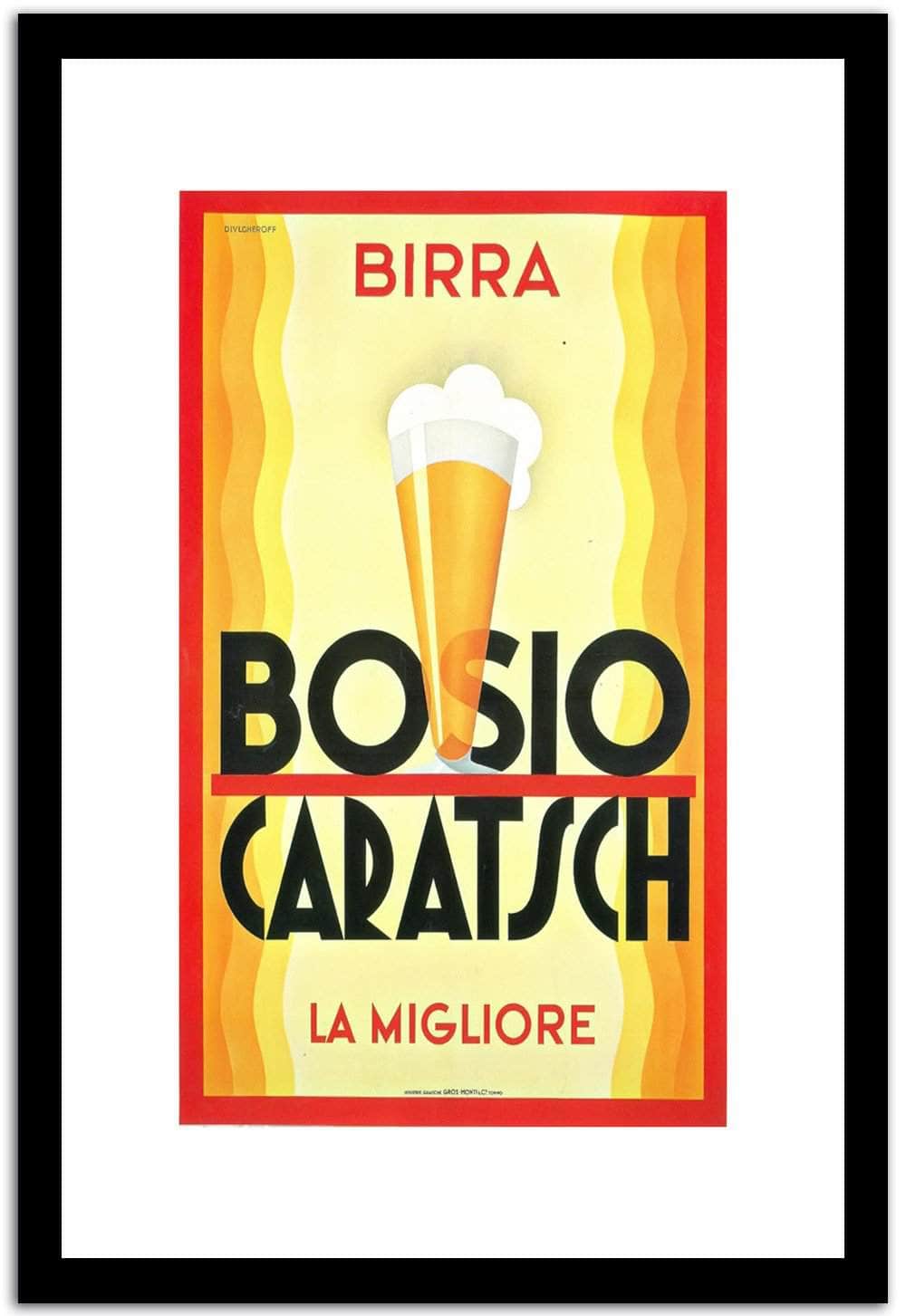 Birra  Vintage Poster Fine Art Print