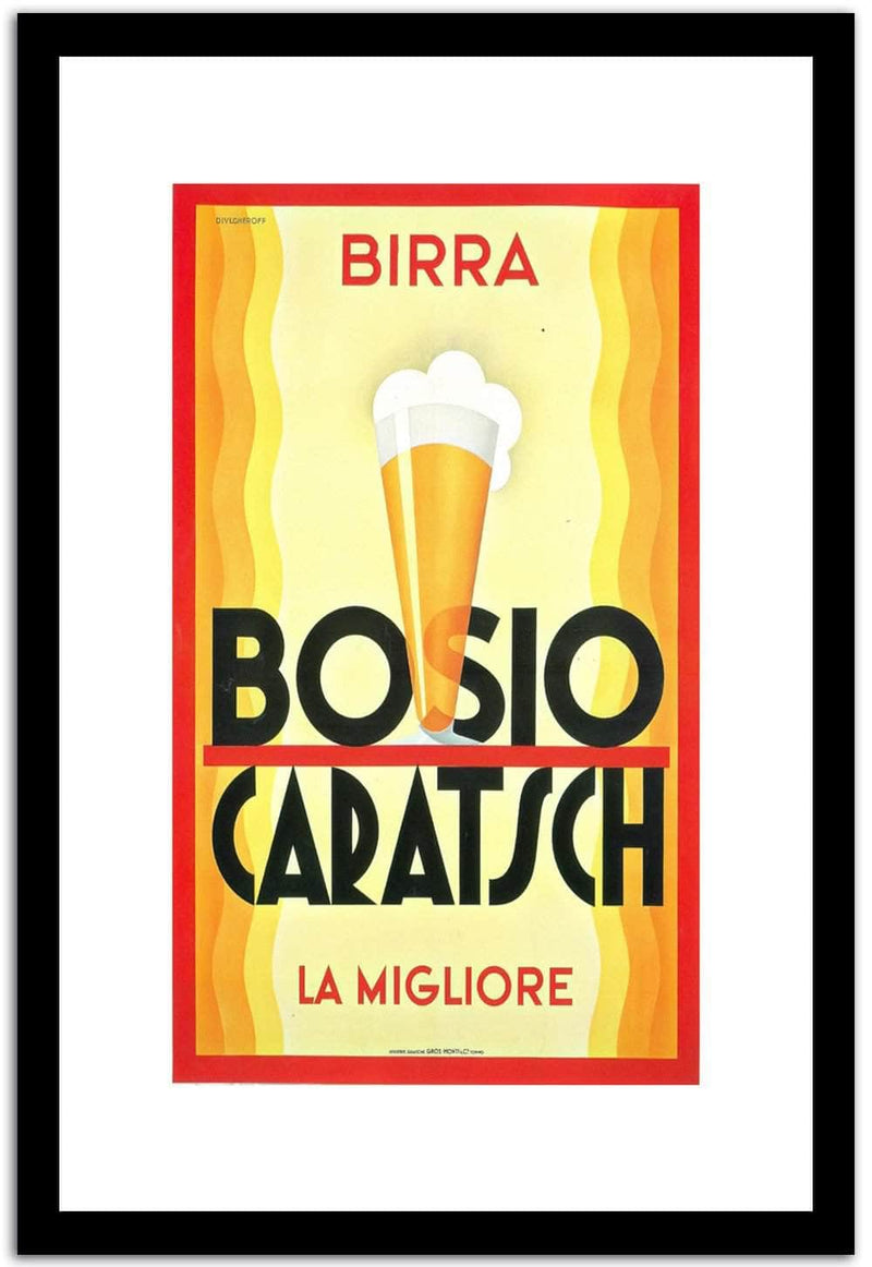Birra  Vintage Poster Fine Art Print