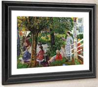 Birthday In The Garden By Nicolai Astrup Fine Art Print