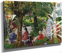 Birthday In The Garden By Nicolai Astrup Fine Art Print