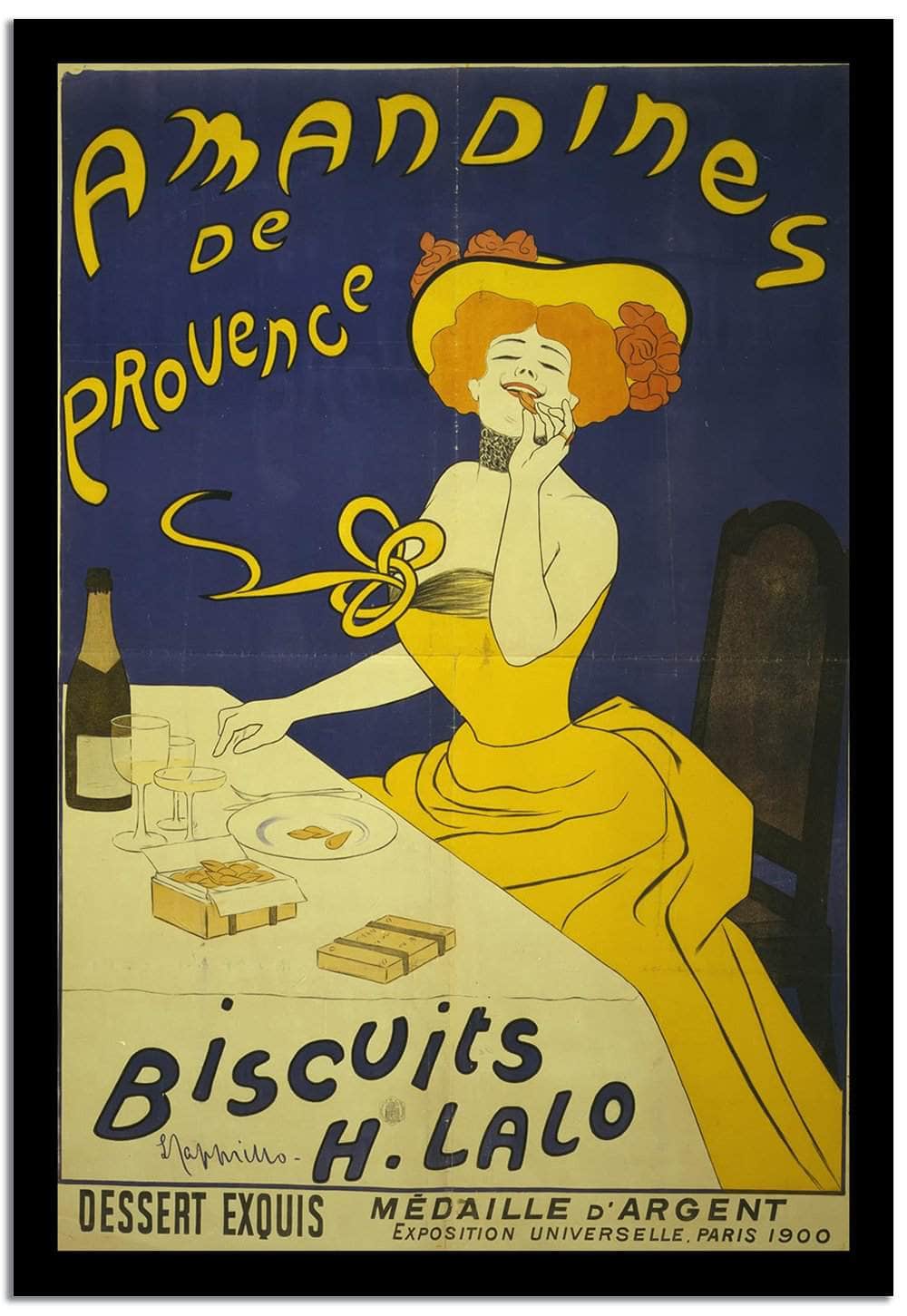 Biscui Ts H. Lalo  Vintage Poster Fine Art Print