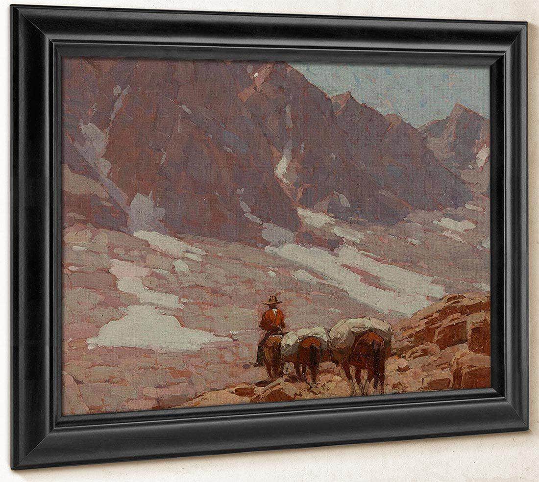 Bishop Pass Trail By Edgar Payne Fine Art Print