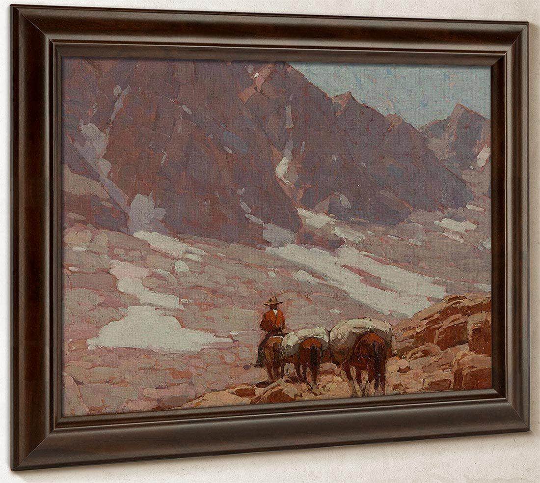 Bishop Pass Trail By Edgar Payne Fine Art Print