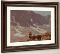 Bishop Pass Trail By Edgar Payne Fine Art Print
