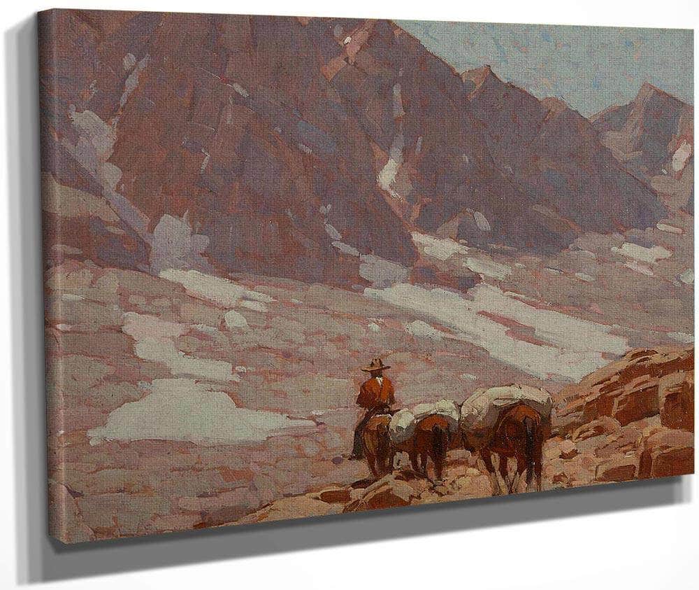 Bishop Pass Trail By Edgar Payne Fine Art Print